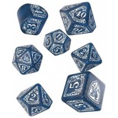  Комплект зарове Q-Workshop - Harry Potter Ravenclaw Modern Dice Set: Blue (7 бр.)