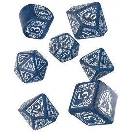  Комплект зарове Q-Workshop - Harry Potter Ravenclaw Modern Dice Set: Blue (7 бр.)