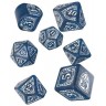 Комплект зарове Q-Workshop - Harry Potter Ravenclaw Modern Dice Set: Blue (7 бр.)