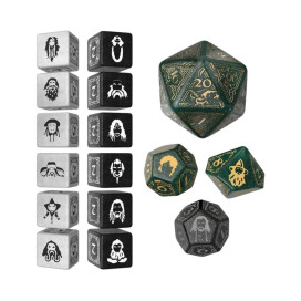 Комплект зарове Q-Workshop - The Hobbit: TCG Dice Set: Verdant Grove (16 бр.) Комплект зарове Q-Workshop - The Hobbit: TCG Dice Set: Verdant Grove (16 бр.)