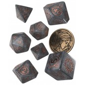  Комплект зарове Q-Workshop - The Witcher Dice Set: Ciri - Elder Blood (7 бр.)