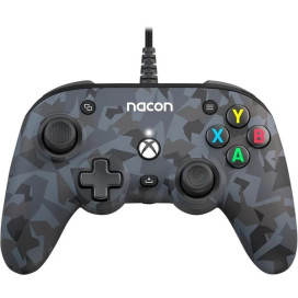 Контролер Nacon - Pro Compact, сив камуфлаж (Xbox One/Series SX) Контролер Nacon - Pro Compact, сив камуфлаж (Xbox One/Series SX)