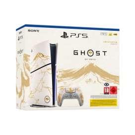 Конзола Конзола PlayStation 5 (Slim) - Ghost of Yotei Gold Limited Edition Bundle