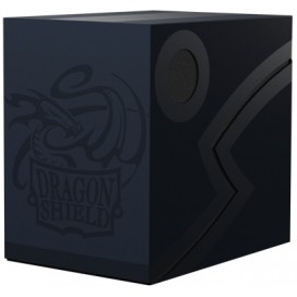  Кутия за карти Dragon Shield Double Shell - Midnight Blue/Black (150 бр.)