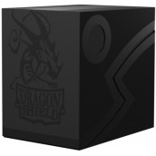  Кутия за карти Dragon Shield Double Shell - Shadow Black/Black (150 бр.)