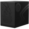 Кутия за карти Dragon Shield Double Shell - Shadow Black/Black (150 бр.)