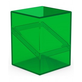 Кутия за карти Ultimate Guard Boulder Deck Case Clear, Emerald (100+ бр.)