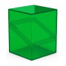 Кутия за карти Ultimate Guard Boulder Deck Case Clear, Emerald (100+ бр.)
