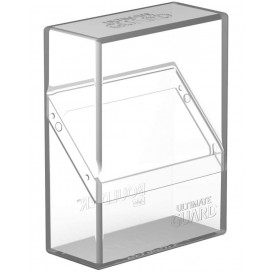  Кутия за карти Ultimate Guard Boulder Deck Case Standard Size - Clear (40 бр.)