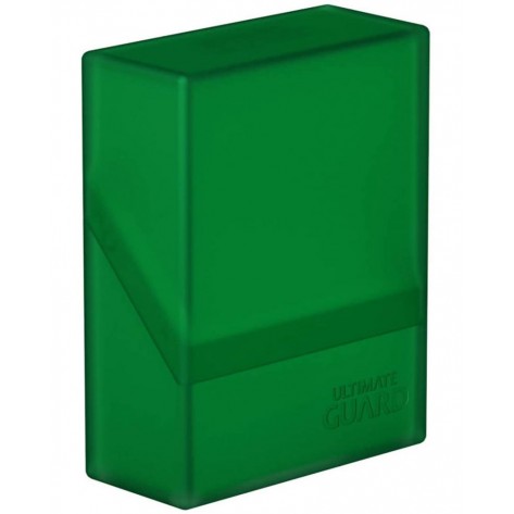 Кутия за карти Ultimate Guard Boulder Deck Case Standard Size - Emerald (40 бр.)