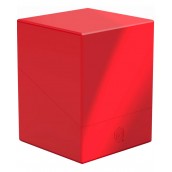  Кутия за карти Ultimate Guard Boulder Deck Case Solid - Червена (100+ бр.)