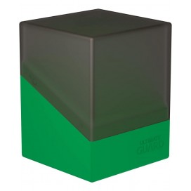 Кутия за карти Ultimate Guard Boulder Deck Case Synergy, Черна/Зелена (100+ бр.)