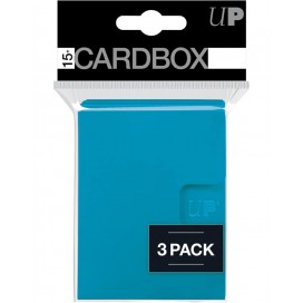  Кутия за карти Ultra Pro - Card Box 3-pack, Light Blue (15+ бр.) 