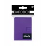  Кутия за карти Ultra Pro - Card Box 3-pack, Purple (15+ бр.) 