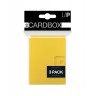 Кутия за карти Ultra Pro - Card Box 3-pack, Yellow (15+ бр.)
