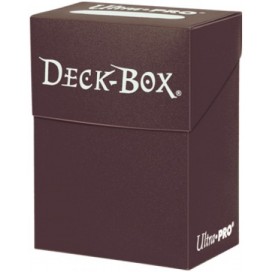  Кутия за карти Ultra Pro Deck Case Standard Size - Brown (80 бр.)