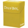 Кутия за карти Ultra Pro Deck Case Standard Size - Yellow (80 бр.)