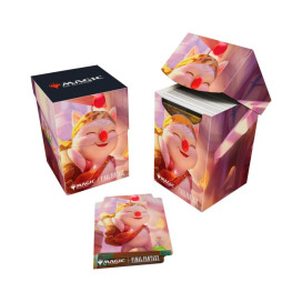Кутия за карти Ultra Pro - Magic The Gathering: Final Fantasy x Universes Beyond, Stiltzkin, Moogle Merchant (100+ бр.)