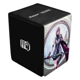 Кутия за карти Ultra Pro - Magic The Gathering: Final Fantasy - Lightning, Army of One Alcove Flip Deck Box (100+ бр.)