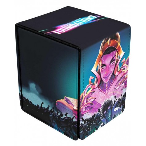 Кутия за карти Ultra Pro Magic The Gathering: Foundations - Liliana Alcove Flip Deck Box