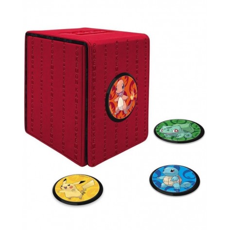 Кутия за карти Ultra Pro Pokemon TCG: Kanto Alcove Click Deck Box (100+ бр.)