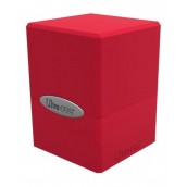  Кутия за карти Ultra Pro Satin Cube - Apple Red (100+ бр.)