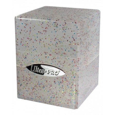 Кутия за карти Ultra Pro Satin Cube - Glitter Crystal (100+ бр.)