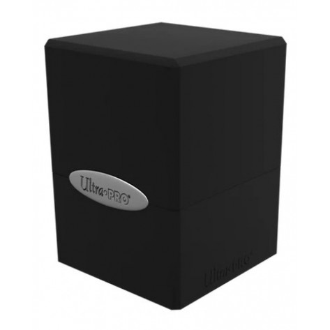Кутия за карти Ultra Pro Satin Cube - Jet Black (100+ бр.)