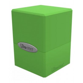  Кутия за карти Ultra Pro Satin Cube - Lime Green (100+ бр.)