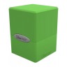  Кутия за карти Ultra Pro Satin Cube - Lime Green (100+ бр.)