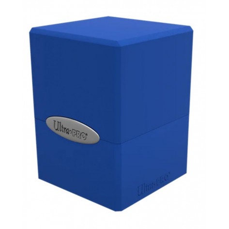 Кутия за карти Ultra Pro Satin Cube - Pacific Blue (100+ бр.)