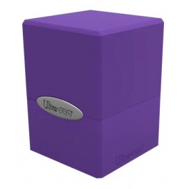  Кутия за карти Ultra Pro Satin Cube - Royal Purple (100+ бр.)