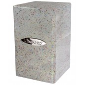  Кутия за карти Ultra Pro Satin Tower - Glitter Clear (100+ бр.)