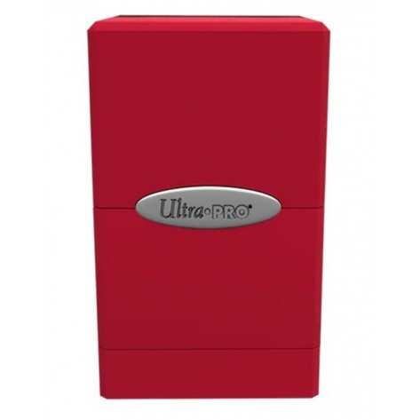  Кутия за карти Ultra Pro Satin Tower - Red (100+ бр.)
