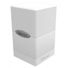  Кутия за карти Ultra Pro Satin Tower - White (100+ бр.)