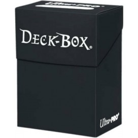  Кутия за карти Ultra Pro - Solid Color Deck Box, Black (80+ бр.)