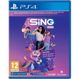 Игра Let's Sing 2024 за PlayStation 4