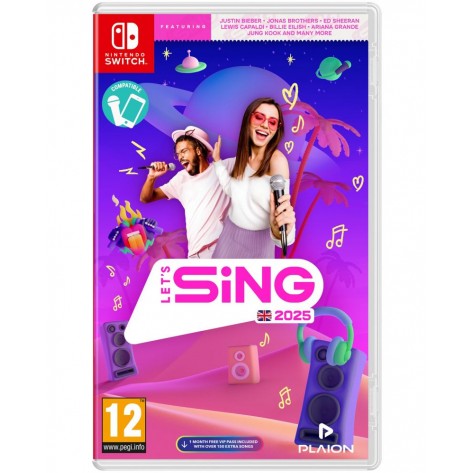 Игра Let's Sing 2025 за Nintendo Switch