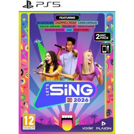 Игра Let's Sing 2026 + 2 микрофона за PlayStation 5 Игра Let's Sing 2026 + 2 микрофона за PlayStation 5