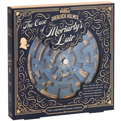 Логическа игра - пъзел Professor Puzzle - Sherlock Holmes The Case of Moriarty's Lair