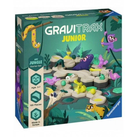 Логическа игра Ravensburger GraviTrax Junior - Стартов комплект L Джунгла