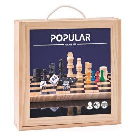  Луксозен комплект с класически настолни игри Popular