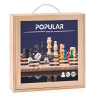 Луксозен комплект с класически настолни игри Popular