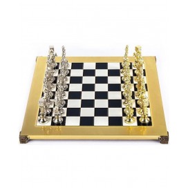 Луксозен шах Manopoulos - Ренесанс, черни полета, 36 x 36 cm Луксозен шах Manopoulos - Ренесанс, черни полета, 36 x 36 cm