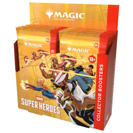 Magic The Gathering: Marvel Super Heroes Collector Booster Display (12 Boosters)