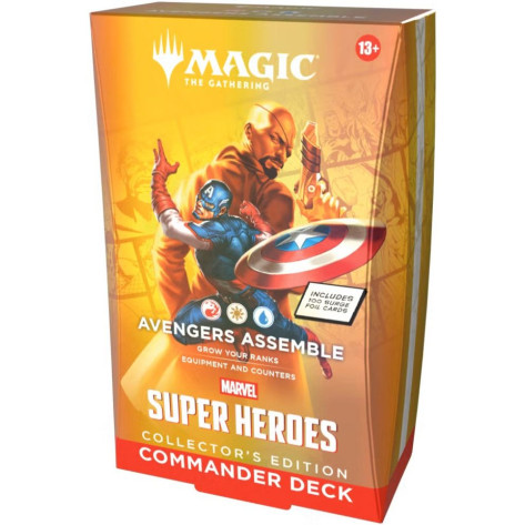 Magic The Gathering: Marvel Super Heroes Collector's Edition Commander Deck Avengers Assemble