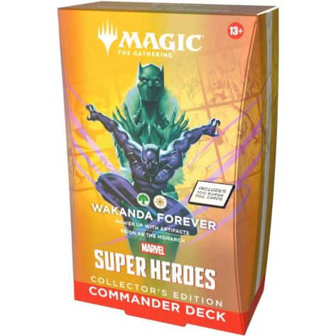 Magic The Gathering: Marvel Super Heroes Collector's Edition Commander Deck Wakanda Forever