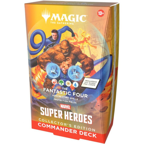 Magic The Gathering: Marvel Super Heroes Collector's Edition Commander Deck The Fantastic Four