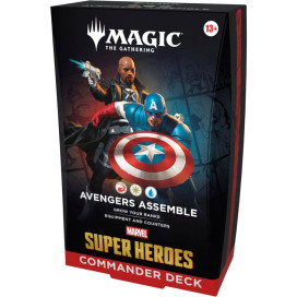 Magic The Gathering: Marvel Super Heroes Commander Deck Avengers Assemble Magic The Gathering: Marvel Super Heroes Commander Deck Avengers Assemble