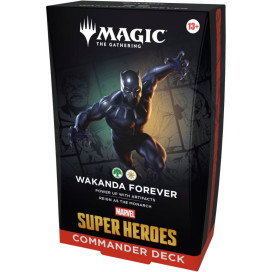 Magic The Gathering: Marvel Super Heroes Commander Deck Wakanda Forever Magic The Gathering: Marvel Super Heroes Commander Deck Wakanda Forever